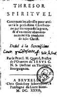 1632 - Godefroid Schoevaerdts - Trésor spirituel contenant les adresses - UGent