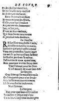 1606 - Théodore Reinsart - Trésor des chansons amoureuses recueillies des plus excellents airs de cour - Livre I - NK ČR Prague