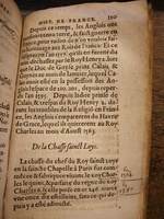1604 - Galiot Corrozet - Trésor des histoires de France - BNC Florence
