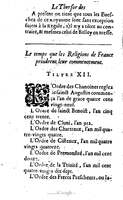 1638 - Jean Corrozet - Trésor des histoires de France - BM Lyon