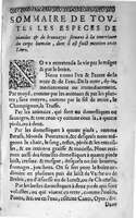 1607 - Étienne Servain et Jean Antoine Huguetan - Trésor de santé ou ménage de la vie humaine - BIU Santé