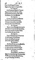 1606 - Théodore Reinsart - Trésor des chansons amoureuses recueillies des plus excellents airs de cour - Livre I - NK ČR Prague