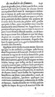 1585 - Jacques du Puis - Trésor des remèdes secrets pour les maladies des femmes - BnF