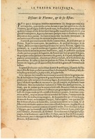 1611 - Pierre Chevalier - Trésor politique - BSB Munich
