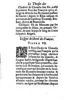 1614 - Jean Corrozet - Trésor des histoires de France - BM Lyon