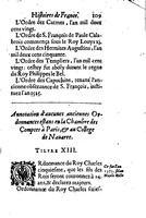 1633 - Jean Corrozet - Trésor des histoires de France - BM Lyon