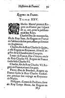 1633 - Jean Corrozet - Trésor des histoires de France - BM Lyon