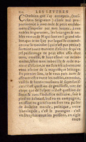 1614 - Barthélemy Vincent - Élite et Trésor des lettres missives - Bâle