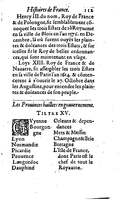 1614 - Jean Corrozet - Trésor des histoires de France - BM Lyon