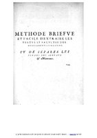 1609 - Étienne Gamonet - Grand dispensaire ou Trésor général et particulier des préservatifs - BIU Santé