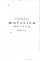 1634 - Zacharie Roman - Les Tables perpétuelles - Universiteit Leiden
