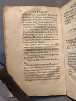 1614 - Jean Corrozet - Trésor des histoires de France - Amsterdam