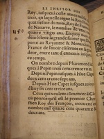 1604 - Galiot Corrozet - Trésor des histoires de France - BNC Florence