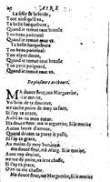 1606 - Théodore Reinsart - Trésor des chansons amoureuses recueillies des plus excellents airs de cour - Livre I - NK ČR Prague
