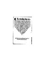 1544 - s.n. - Trésor du remède préservatif et guérison de la peste - BnF