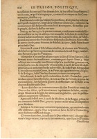 1608 - Nicolas Du Fossé - Trésor politique - BSB Munich
