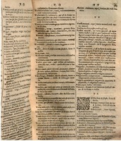1644 - Jacques Crespin - Trésor des trois langues - Passau