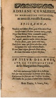 1611 - Théodore Reinsart - La Suitte des marguerites françoises, ou second thresor du bien dire - BSB Munich