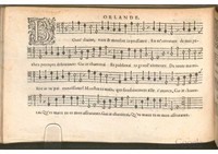 1576 - [Pierre de Saint-André] - Trésor de musique d’Orlande de Lassus Bassus - BSB Munich