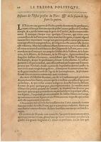 1608 - Nicolas Du Fossé - Trésor politique - BSB Munich