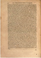 1608 - Nicolas Du Fossé - Trésor politique - BSB Munich