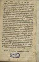 1567 - Vincent Normant et Jeanne Bruneau - Trésor des Amadis - BM Amiens