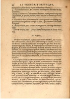 1608 - Nicolas Du Fossé - Trésor politique - BSB Munich