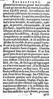 1611 - Raphaël du Petit Val - Trésor des récréations - Anvers Musée Plantin-Moretus