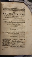 1603 - Galiot Corrozet - Trésor des histoires de France - Saint-Gallen