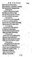 1606 - Théodore Reinsart - Trésor des chansons amoureuses recueillies des plus excellents airs de cour - Livre I - NK ČR Prague