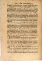 1608 - Nicolas Du Fossé - Trésor politique - BSB Munich