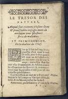 1590 - Benoît Rigaud - Trésor des pauvres - Mucem
