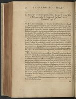 1608 - Nicolas Du Fossé - Trésor politique - BnF Tolbiac