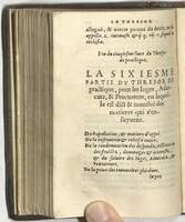 1552 - Vincent Sertenas - Trésor de pratique pour les juges - Kansas University