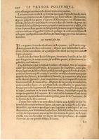 1608 - Nicolas Du Fossé - Trésor politique - BSB Munich