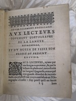 1625 - Hubert Anthoine - Trésor des deux langues espagnole et française - Anvers Université