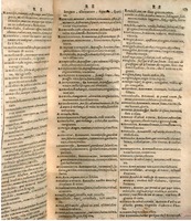 1644 - Jacques Crespin - Trésor des trois langues - Passau