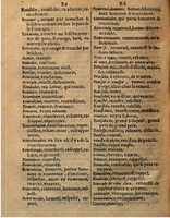 1625 - Hubert Antoine - Trésor des deux langues espagnole et française - Augsbourg