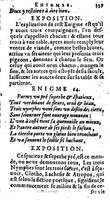 1611 - Raphaël du Petit Val - Trésor des récréations - Anvers Musée Plantin-Moretus