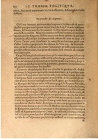 1608 - Nicolas Du Fossé - Trésor politique - BSB Munich