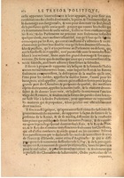 1608 - Nicolas Du Fossé - Trésor politique - BSB Munich