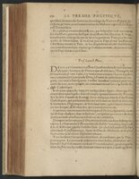 1608 - Nicolas Du Fossé - Trésor politique - BnF Tolbiac