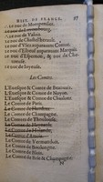 1603 - Galiot Corrozet - Trésor des histoires de France - Saint-Gallen