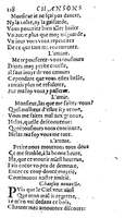 1606 - Théodore Reinsart - Trésor des chansons amoureuses recueillies des plus excellents airs de cour - Livre II - NK ČR Prague