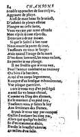 1606 - Théodore Reinsart - Trésor des chansons amoureuses recueillies des plus excellents airs de cour - Livre II - NK ČR Prague