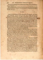 1608 - Nicolas Du Fossé - Trésor politique - BSB Munich