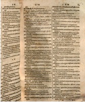 1644 - Jacques Crespin - Trésor des trois langues - Passau