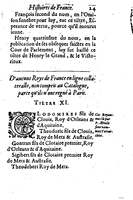 1630 - Jean Corrozet - Trésor des histoires de France - BM Lyon