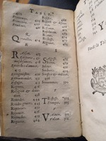1609 - Théodore Reinsart - Trésor des fleurs du bien dire - Anvers Musée Plantin-Moretus