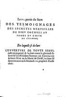 1581c. - Christophe Plantin - Le Livre des témoignages du Trésor caché au champ - Amsterdam